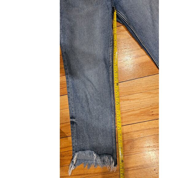 Hidden Jeans High Waist Crop Distressed Ankle Sz 28 Style HD 1150M-M - Picture 8 of 10